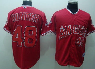 LA Los Angeles Angels red jersey
