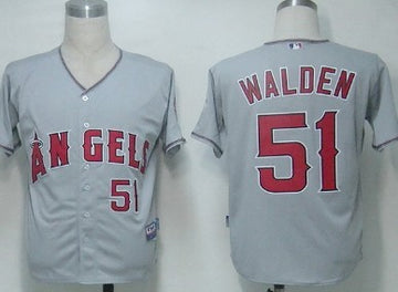 LA Los Angeles Angels gray jersey