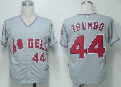 LA Los Angeles Angels gray jersey