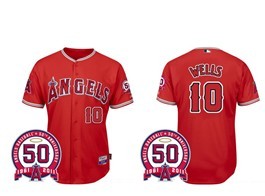 LA Los Angeles Angels red jersey