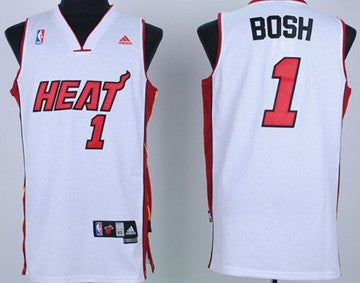 Chris Bosh Miami Heat white jersey