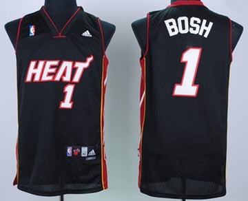 Chris Bosh Miami Heat black jersey