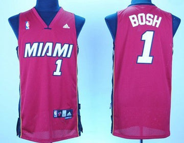 Chris Bosh Miami Heat red jersey
