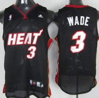 Dwyane Wade Miami Heat black jersey