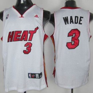 Dwyane Wade Miami Heat white jersey