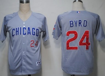 Byrd Chicago Cubs gray jersey
