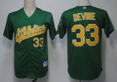 Devine Oakland Athletics green jersey