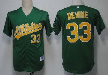 Devine Oakland Athletics green jersey
