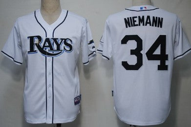 Niemann Tampa Bay Rays white jersey