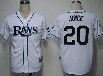 Matt Joyce Tampa Bay Rays white jersey