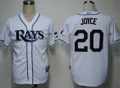 Matt Joyce Tampa Bay Rays white jersey