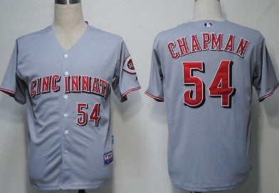 Chapman Cincinnati Reds gray jersey