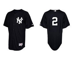 Derek Jeter New York Yankees black jersey
