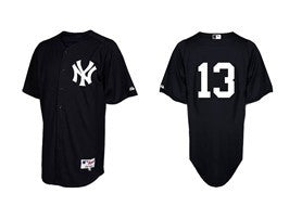 Rodriguez New York Yankees black jersey