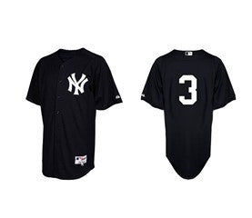 Babe Ruth New York Yankees black jersey