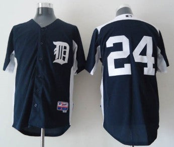 Miguel Cabrera Detroit Tigers navy jersey