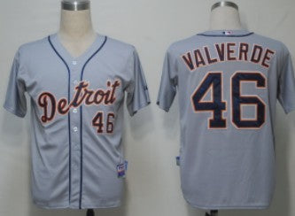 Valverde Detroit Tigers gray jersey