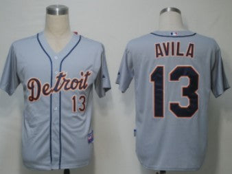 Avila Detroit Tigers gray jersey