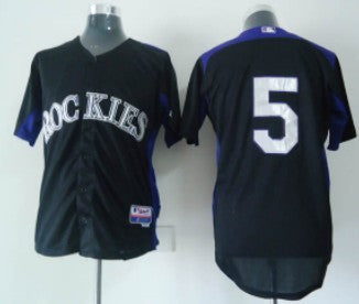 Gonzalez Colorado Rockies black jersey