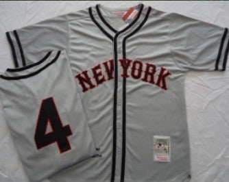 Mel Ott San Francisco Giants gray Throwback jersey