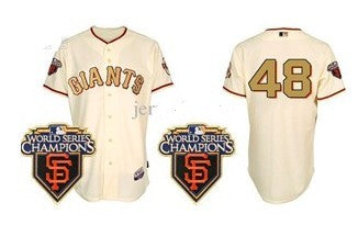 Pablo Sandoval San Francisco Giants cream jersey