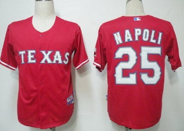 Napoli Texas Rangers red jersey