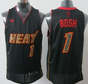 Heats Chris Bosh All Inter Miami CF black Fashion jersey