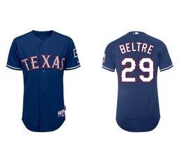 Beltre Texas Rangers blue jersey