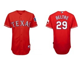 Beltre Texas Rangers red jersey