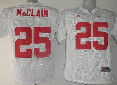 McClain Alabama Crimson Tide white jersey