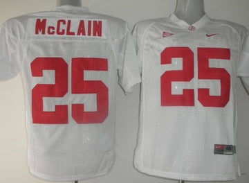 McClain Alabama Crimson Tide white jersey