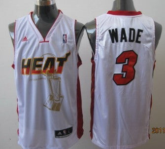 Dwyane Wade Miami Heat white jersey