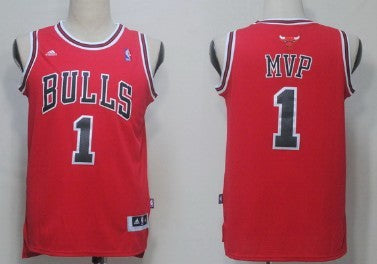 MVP Chicago Bulls red jersey