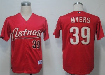 Myers Houston Astros red jersey