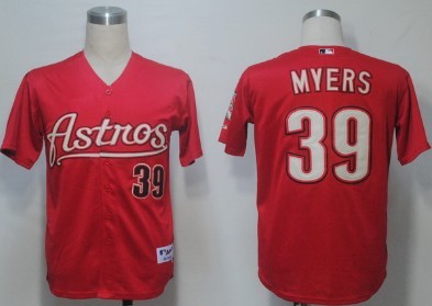 Myers Houston Astros red jersey