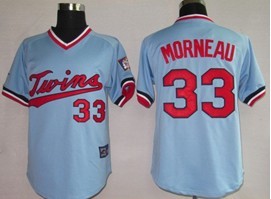 Justin Morneau Minnesota Twins blue jersey