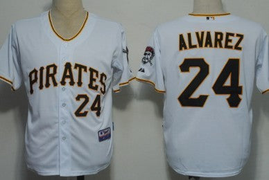 Pedro Alvarez Pittsburgh Pirates white jersey