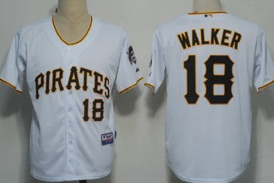 Walker Pittsburgh Pirates white jersey