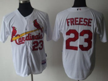 David Freese St. Louis Cardinals white jersey