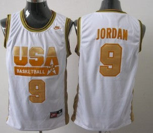 Michael Jordan USA Basketball white jersey