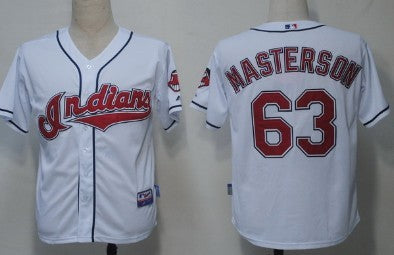 Masterson Cleveland Guardians white jersey