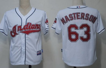 Masterson Cleveland Guardians white jersey