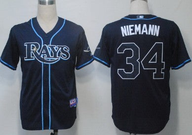 Niemann Tampa Bay Rays navy jersey