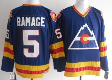 Rab Ramage Colorado Avalanche blue Throwback jersey