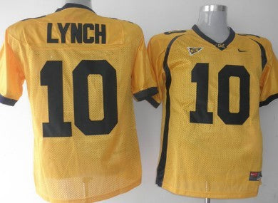 Lynch Cal Bears yellow jersey
