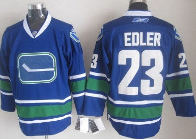 Alexander Edler Vancouver Canucks blue Third jersey