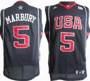 Stephon Marbury USA Basketball navy jersey