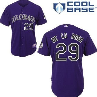 De La Rosa Colorado Rockies purple jersey