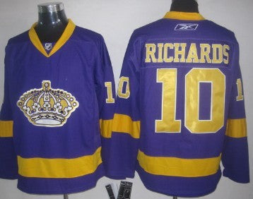 Mike Richards Los Angeles Kings purple jersey