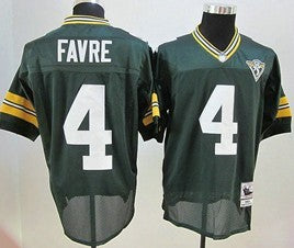 Brett Favre Green Bay Packers green Throwback jersey
